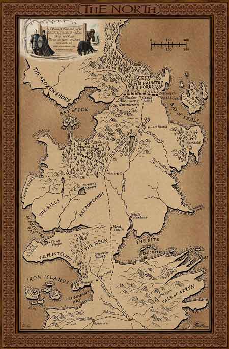 game of thrones map of the world. Tags:Map of the North