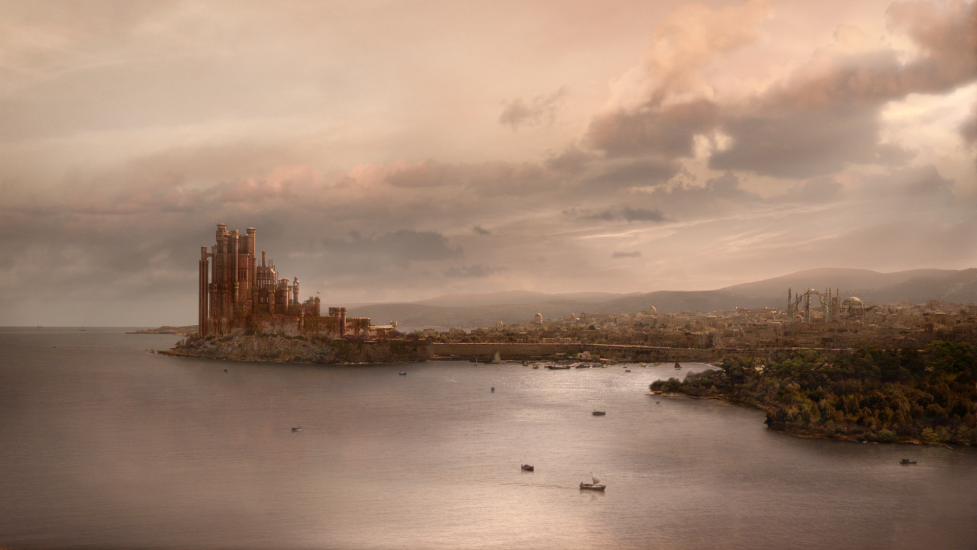 King's Landing (The Red Keep) - HBO Game of Thrones