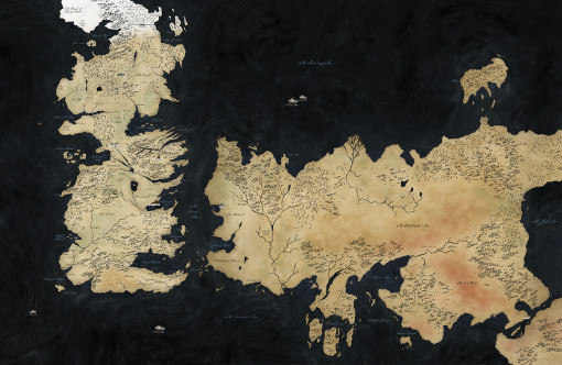 Map of the World (Westeros & Essos)