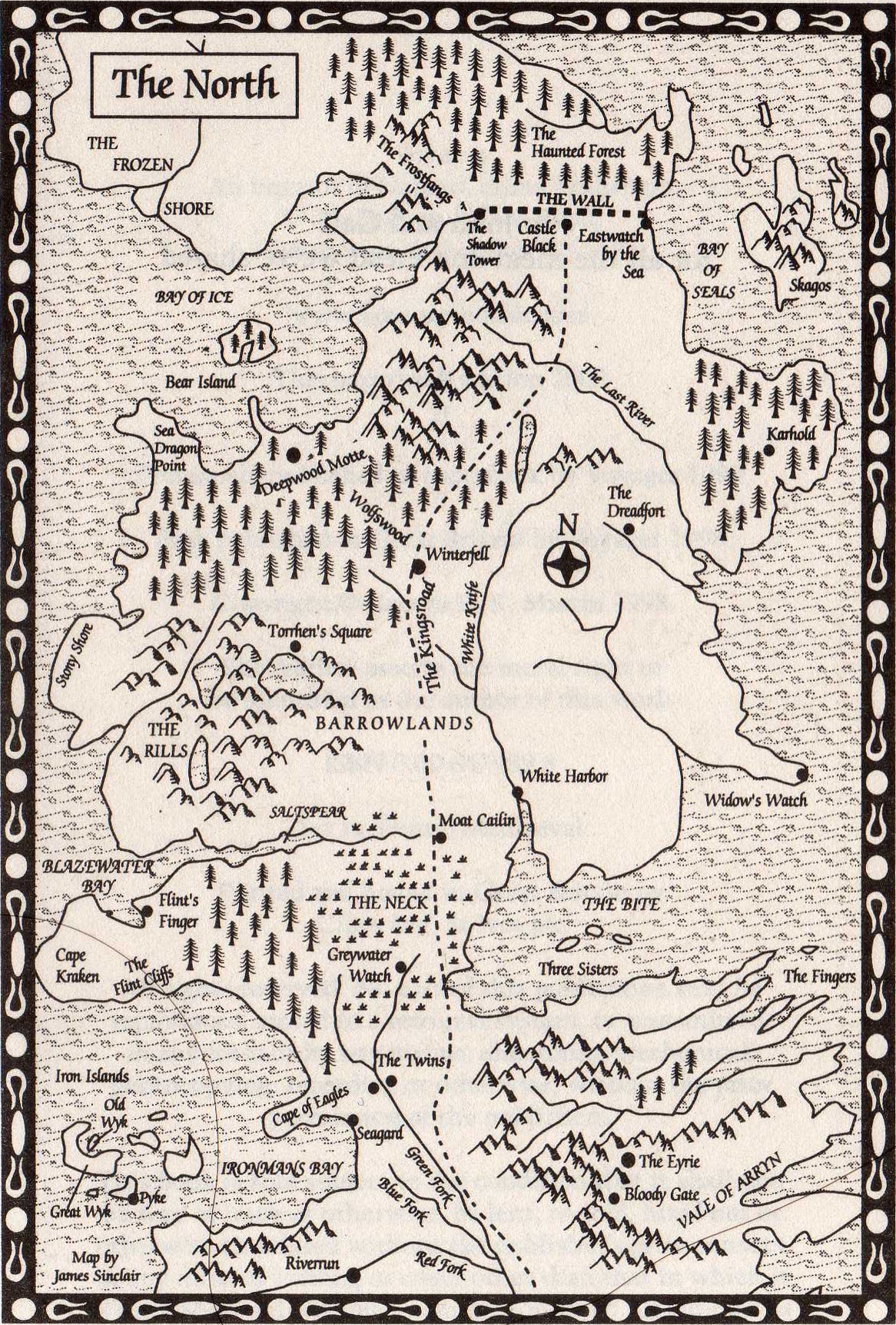 Westeros - Maps - The North