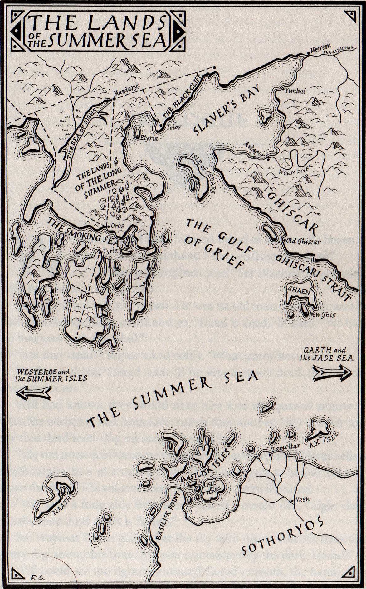 Westeros - Maps - The Summer Sea